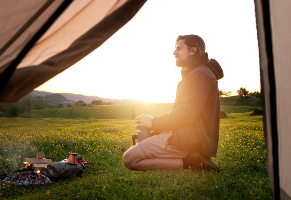 pyramid camping tent